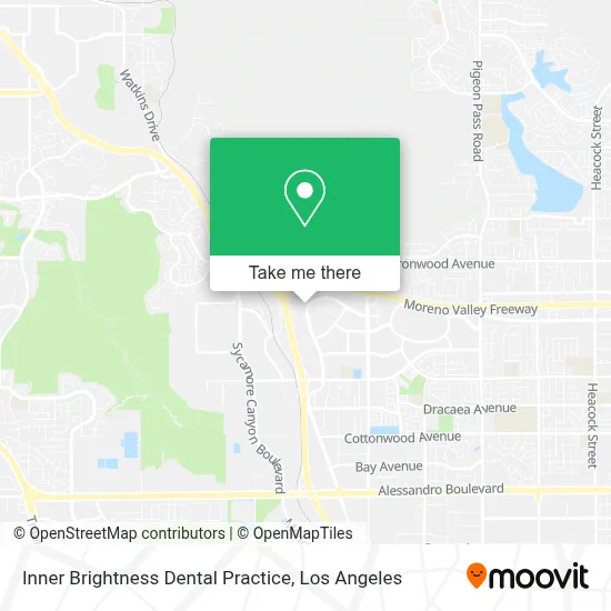Inner Brightness Dental Practice map