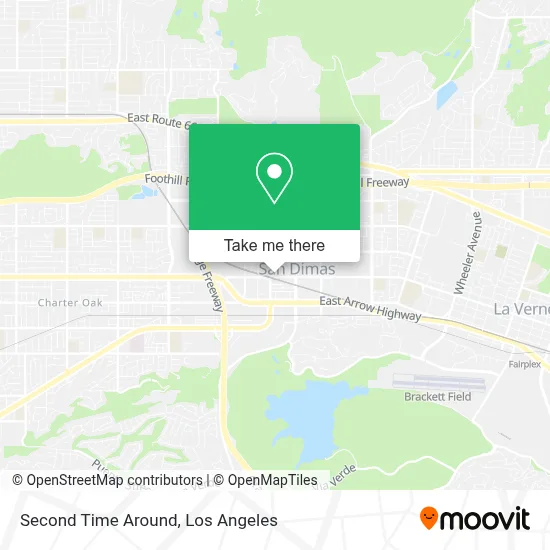 Second Time Around map