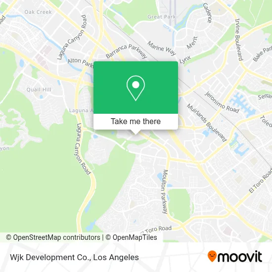 Wjk Development Co. map