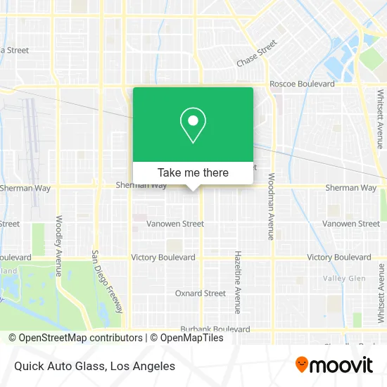 Quick Auto Glass map