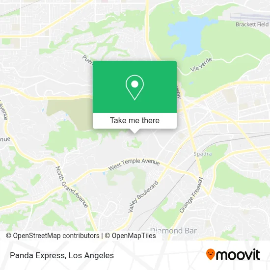 Panda Express map