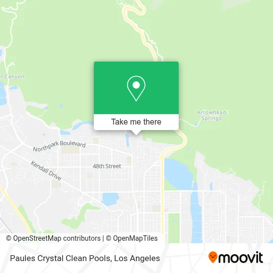 Paules Crystal Clean Pools map