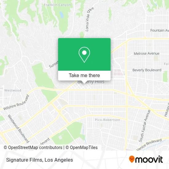 Signature Films map