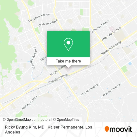 Ricky Byung Kim, MD | Kaiser Permanente map