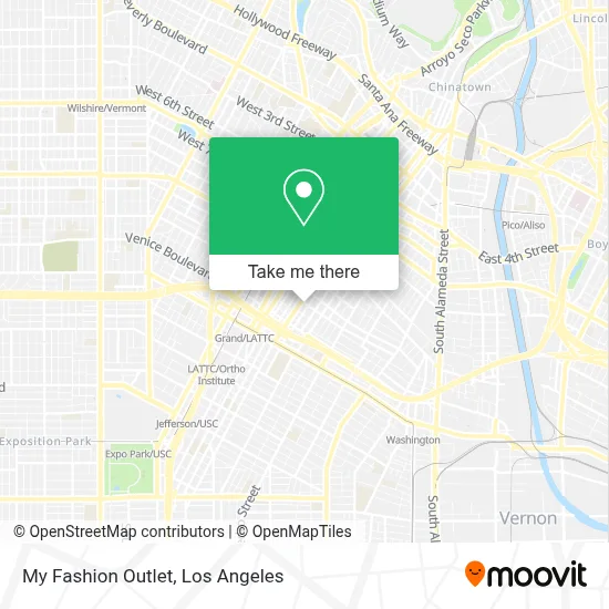 Moda Mia Outlet map