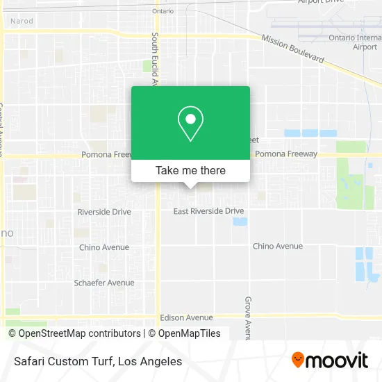 Safari Custom Turf map