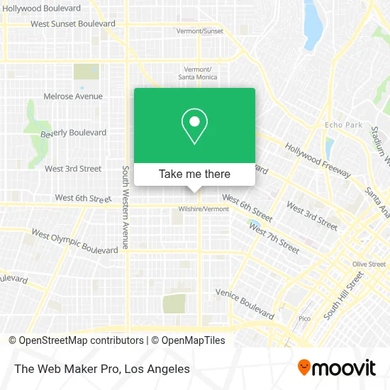 The Web Maker Pro map
