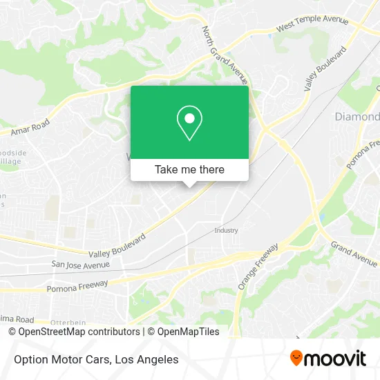 Option Motor Cars map