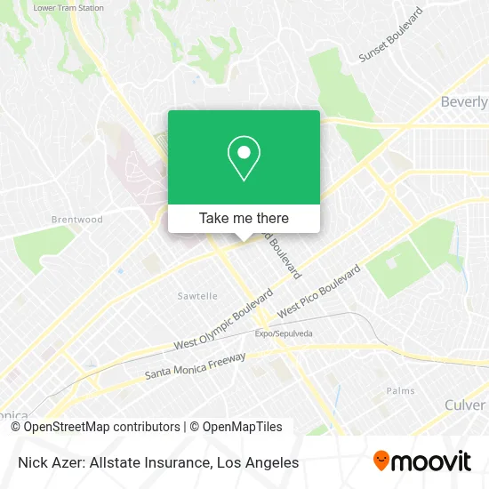 Nick Azer: Allstate Insurance map
