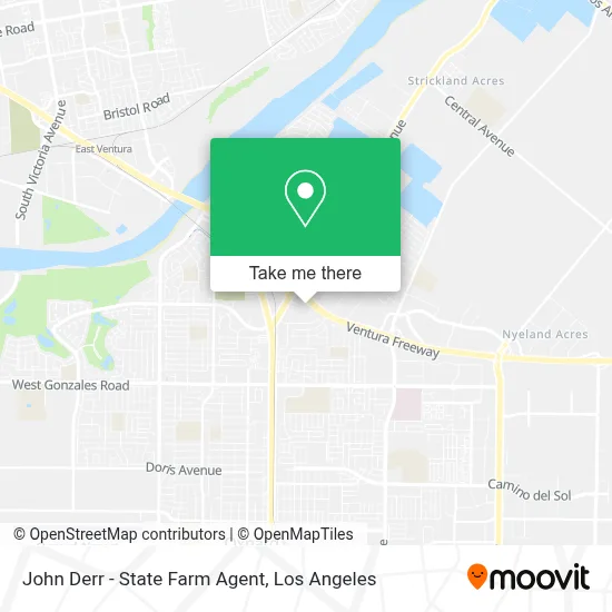 John Derr - State Farm Agent map
