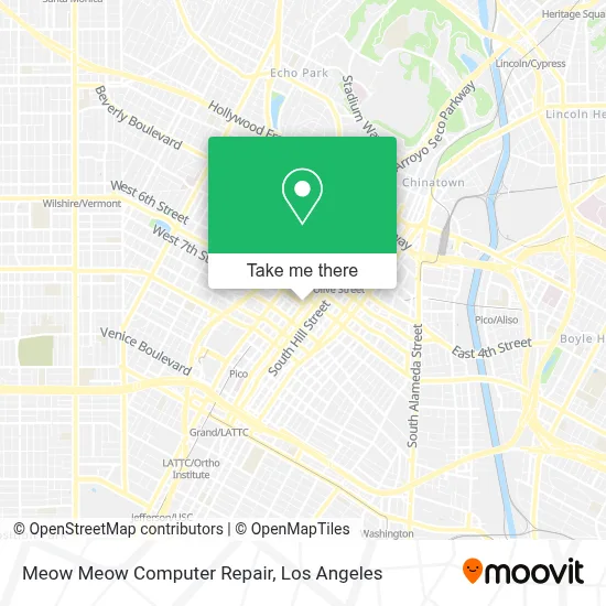 Meow Meow Computer Repair map