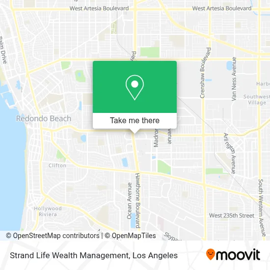 Strand Life Wealth Management map