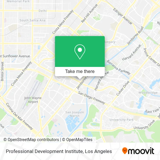 Professional Development Institute map