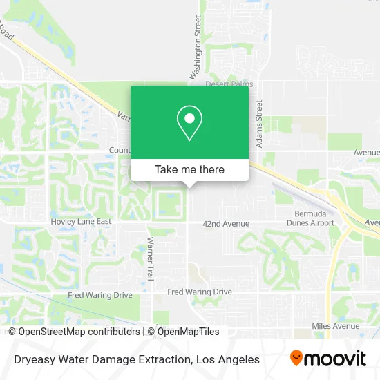 Dryeasy Water Damage Extraction map