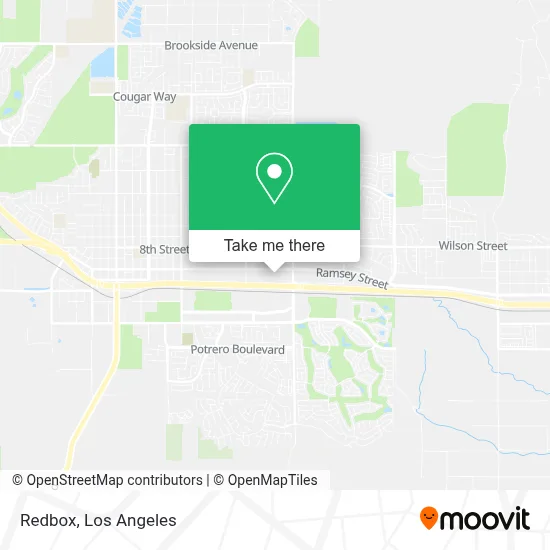 Redbox map