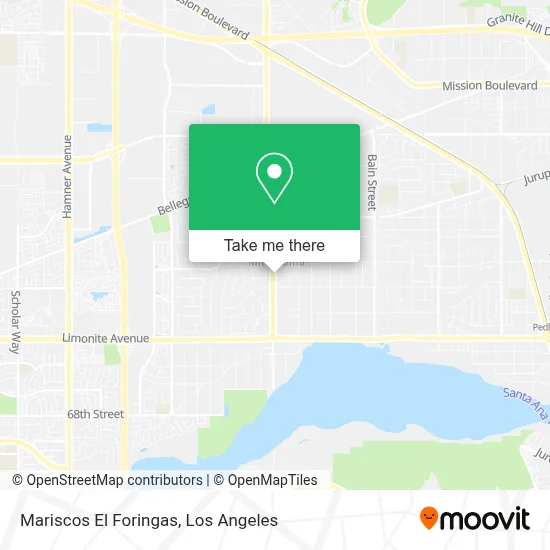 Mariscos El Foringas map