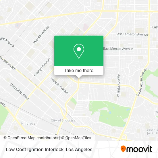 Low Cost Ignition Interlock map