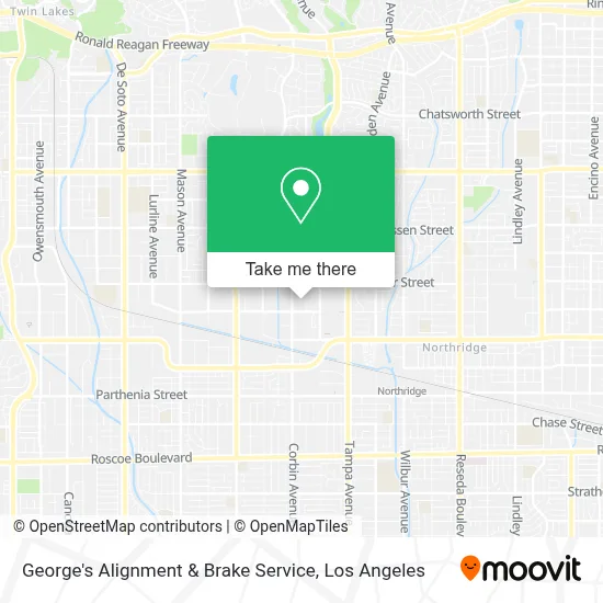 George's Alignment & Brake Service map