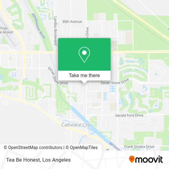 Tea Be Honest map