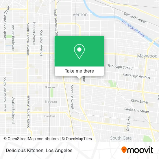 Delicious Kitchen map