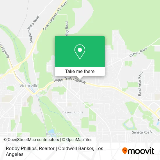 Robby Phillips, Realtor | Coldwell Banker map