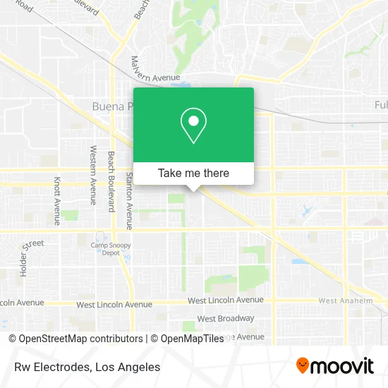 Rw Electrodes map