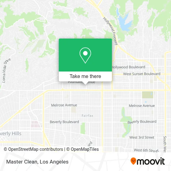 Master Clean map