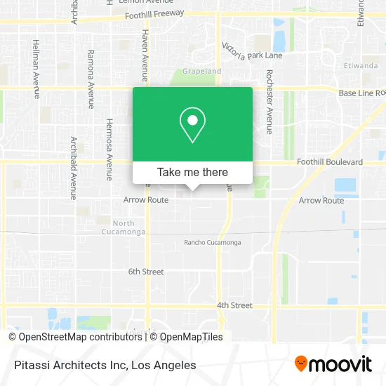 Pitassi Architects Inc map