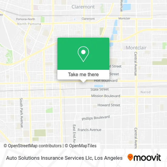 Auto Solutions Insurance Services Llc map