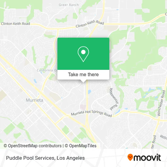 Puddle Pool Services map