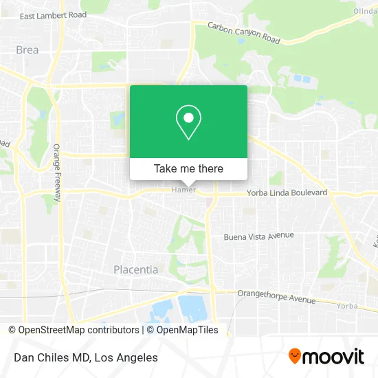 Dan Chiles MD map
