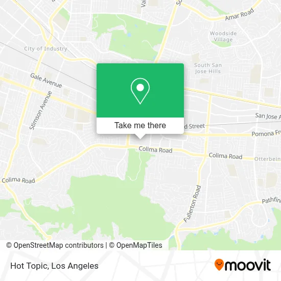 Hot Topic map