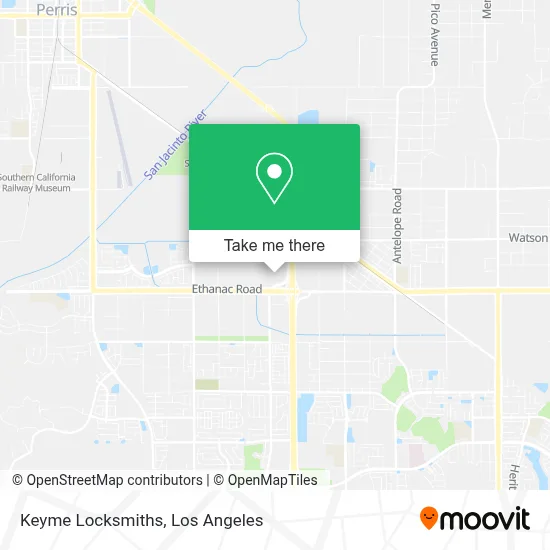Keyme Locksmiths map