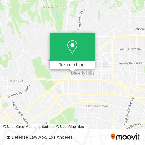 Rp Defense Law Apc map