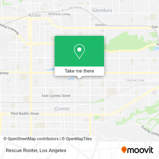 Rescue Rooter map