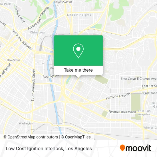 Low Cost Ignition Interlock map
