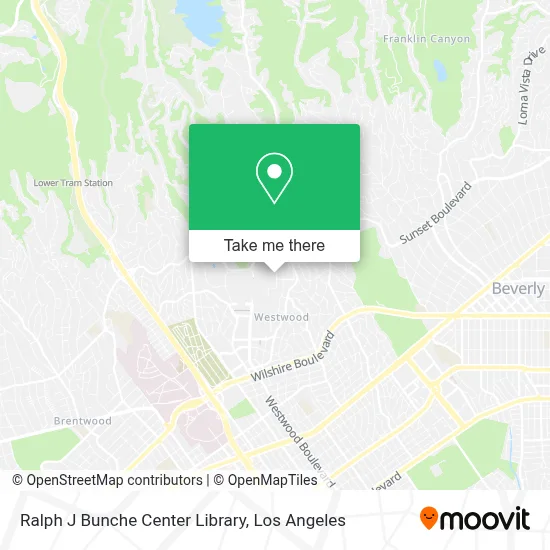 Ralph J Bunche Center Library map