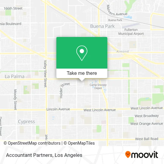Accountant Partners map
