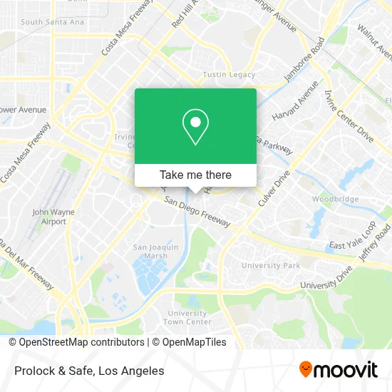 Prolock & Safe map