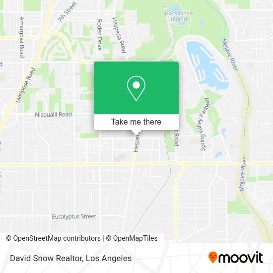 David Snow Realtor map
