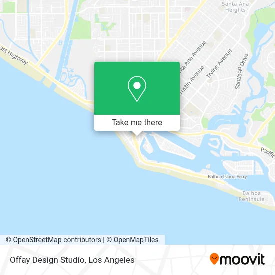 Offay Design Studio map