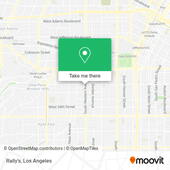 Rally's map