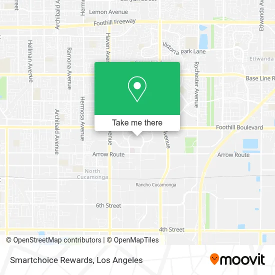 Smartchoice Rewards map