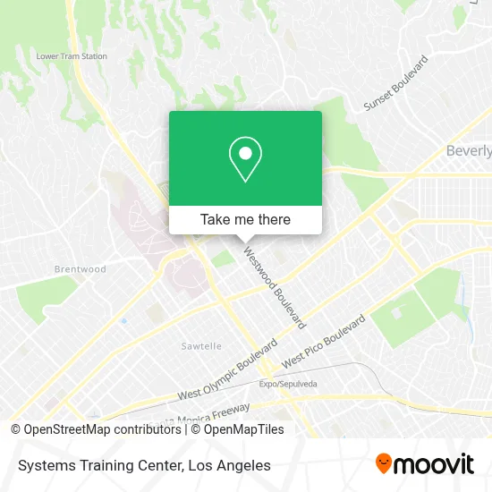 Systems Training Center map