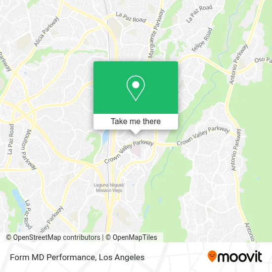 Form MD Performance map