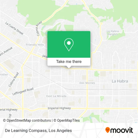 De Learning Compass map