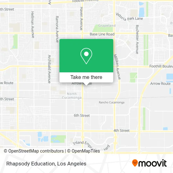 Rhapsody Education map