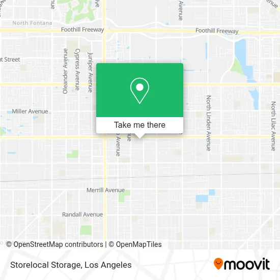 Storelocal Storage map