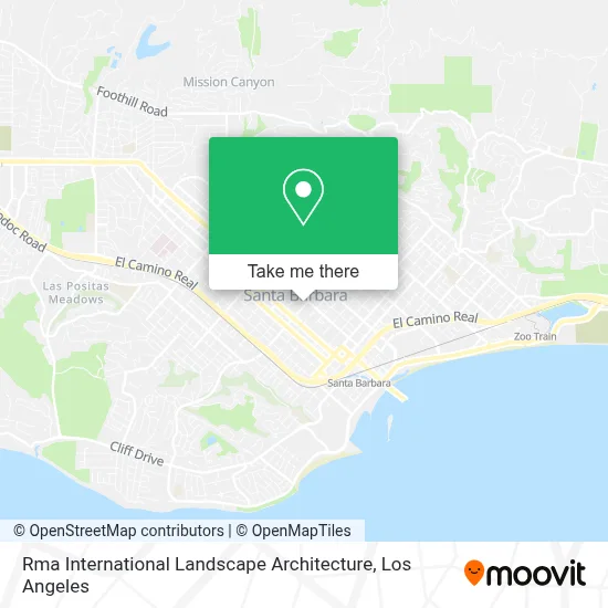 Rma International Landscape Architecture map