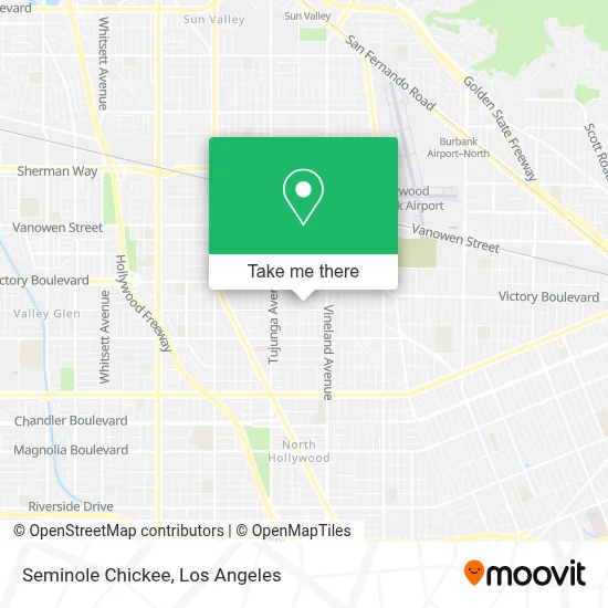 Seminole Chickee map